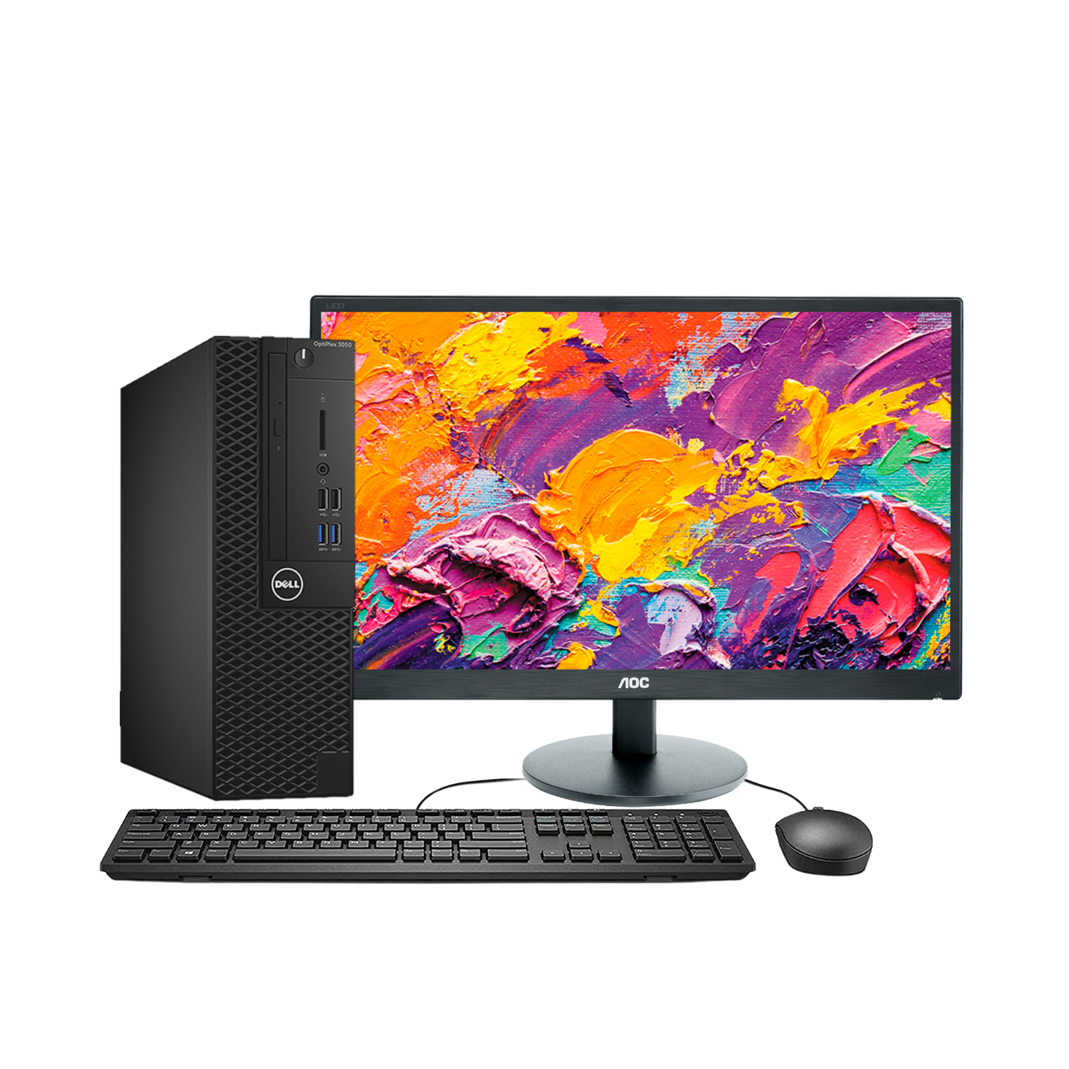 Pack Dell Optiplex 3060 + Monitor AOC E2270 21,5"