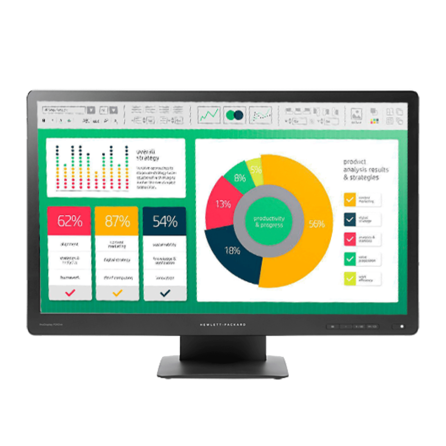 Pack HP EliteDesk 800G1 + Monitor P242VA 24" - Imagen 3