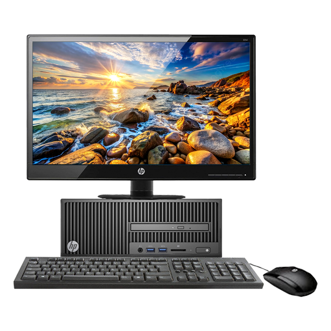 Pc HP 280 G2 + Monitor HP V214A